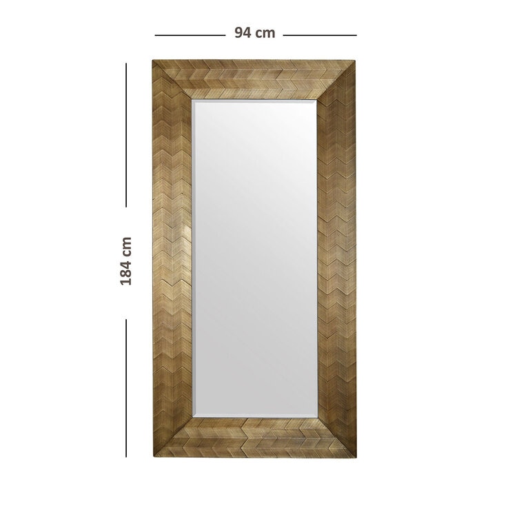 Luvi Home, Passaggi Oro, Espejo De Pared