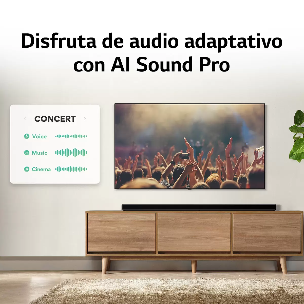 LG Barra de Sonido SP11RA 7.1.4 Canales Dolby Atmos