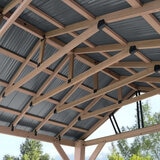 Yardistry, Pérgola Marquesina de 4.27 m x 3.66 m