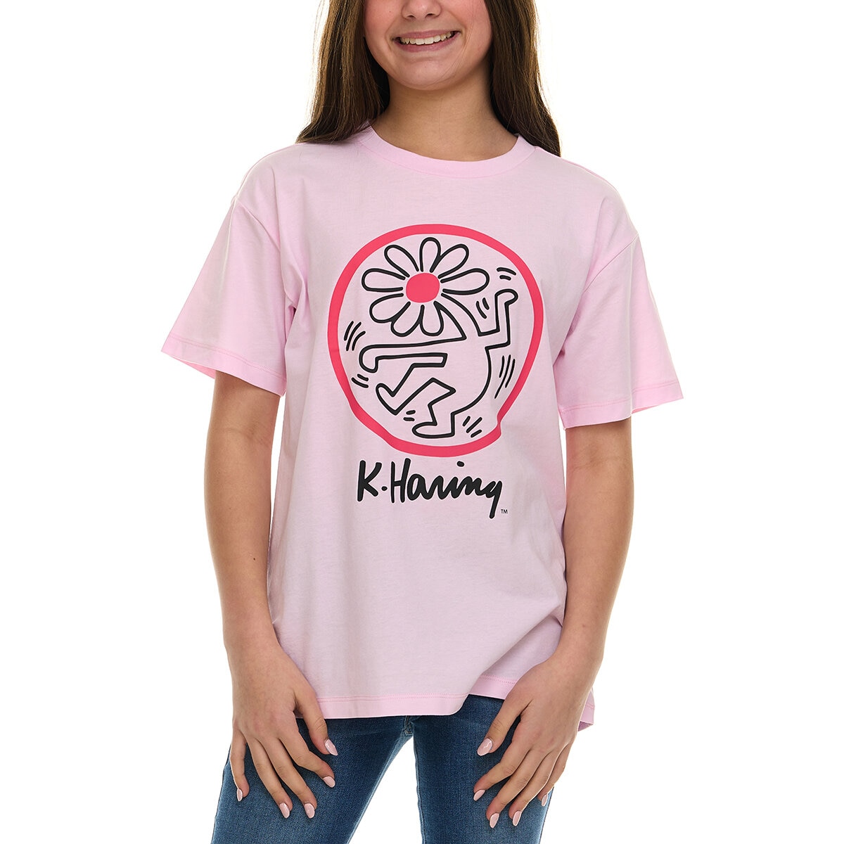 Keith Haring Playera 3 piezas para Niños y Niñas Rosa 5 / 6 Años