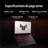 ASUS TUF Gaming A16 Laptop 16" Full HD AMD Ryzen 7 32GB 512GB SSD ASUS TUF Gaming A16 Laptop 16" Full HD AMD Ryzen 7 32GB 512GB SSD