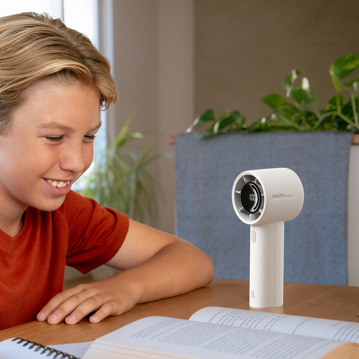 Jisulife Ventilador Portátil 5 Velocidades