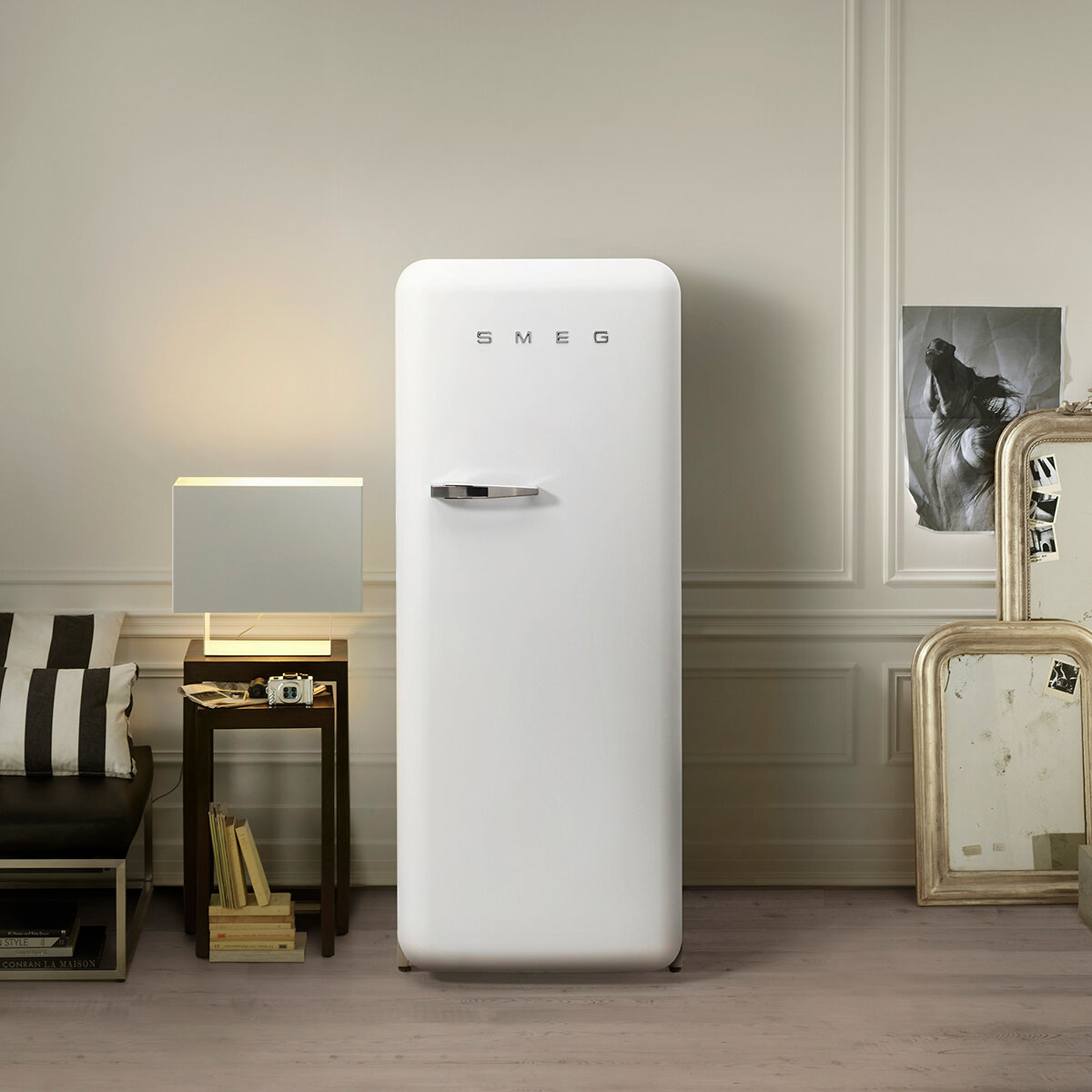 Smeg Refrigerador 9' Blanco