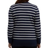 Teddi Rose Suéter para Dama Azul Grande