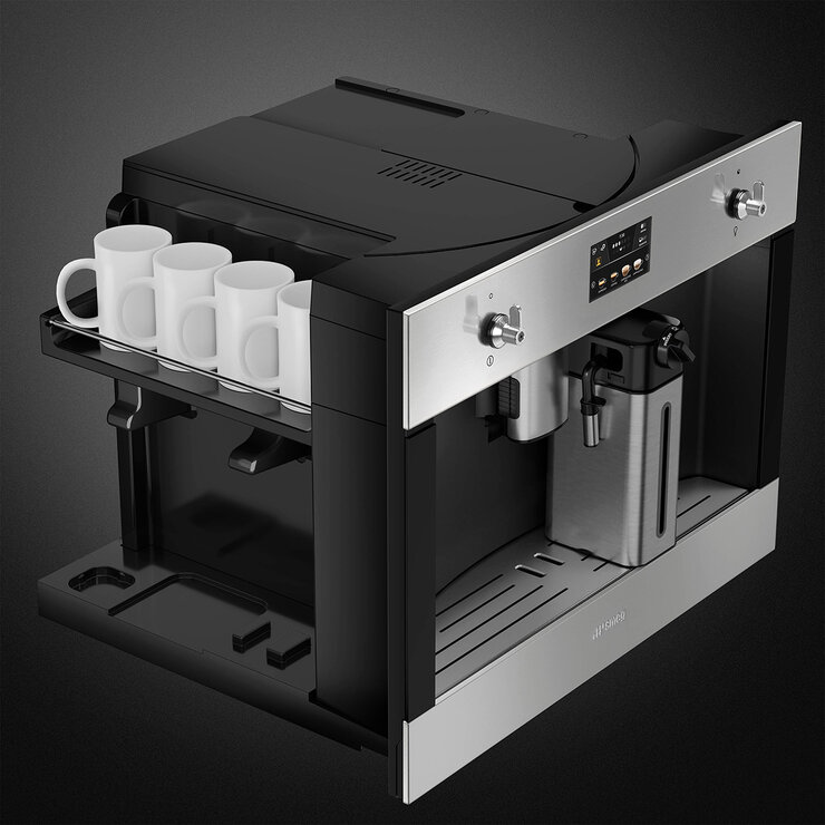 Smeg Cafetera De Empotre 60cm Smeg Cafetera De Empotre 60cm