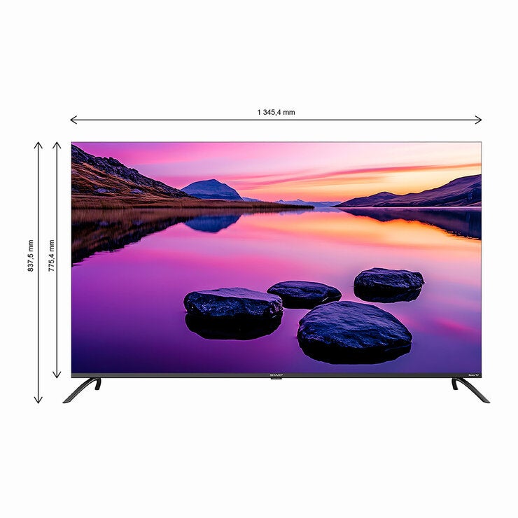 Sharp Pantalla 60" QLED 4K Roku TV 4T-C60HM6320U Sharp Pantalla 60" QLED 4K Roku TV 4T-C60HM6320U