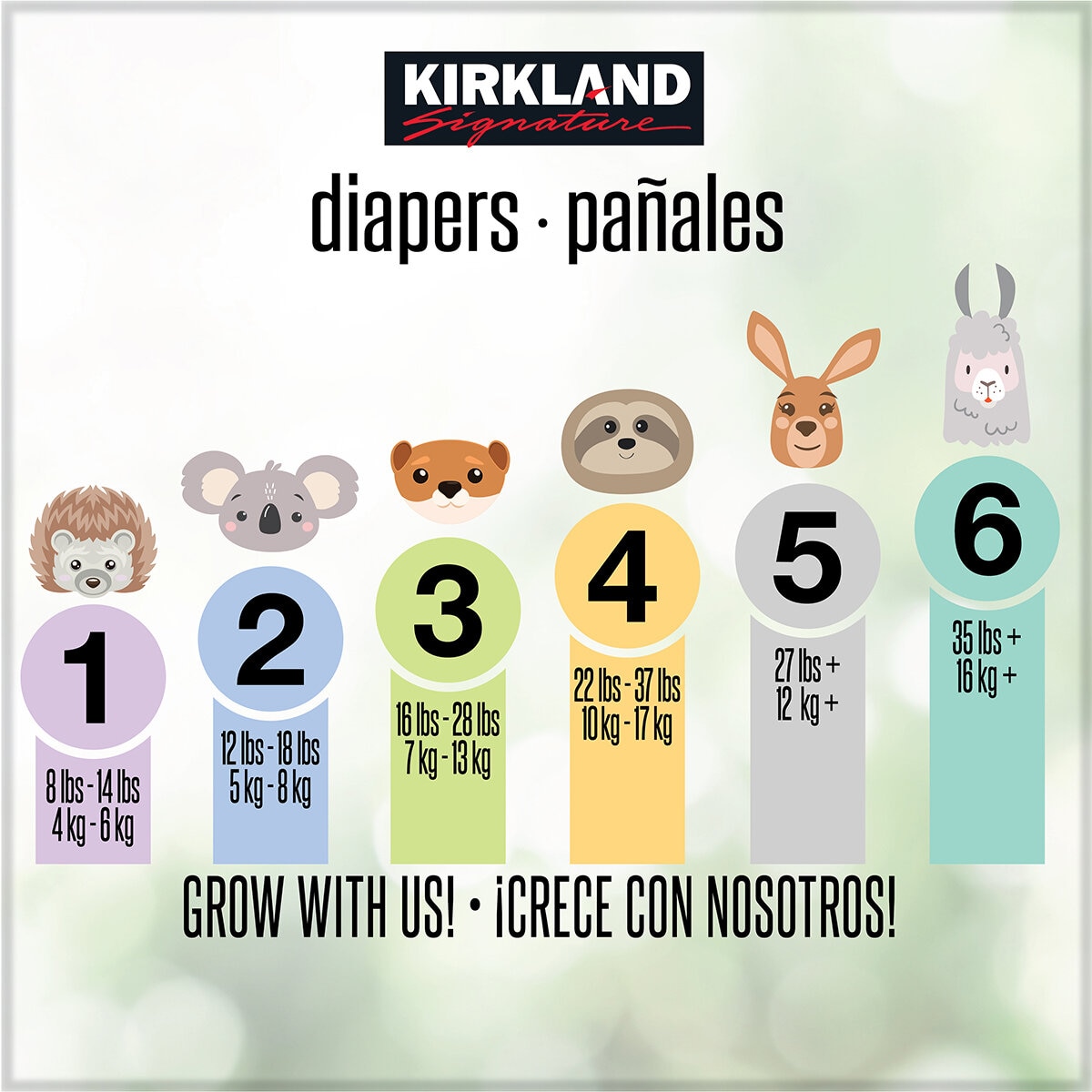 Kirkland Signature Pañales Etapa 3 Unisex 222 pzas