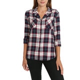 Jachs Girlfriend Camisa para Dama Azul Marino Grande