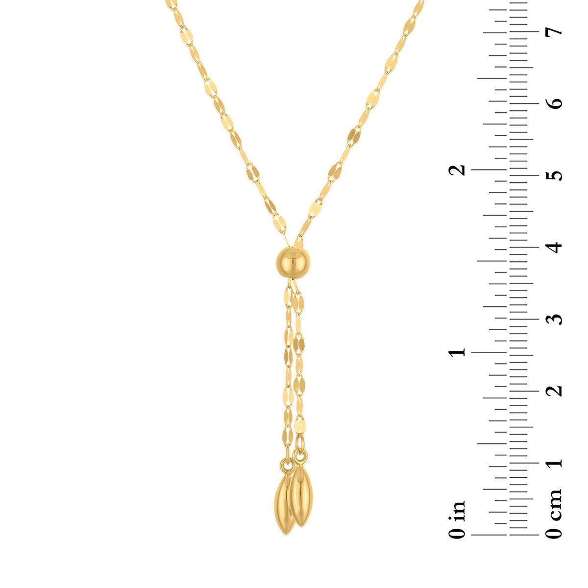 Collar Ajustable de Oro Amarillo 14K Collar Ajustable de Oro Amarillo 14K