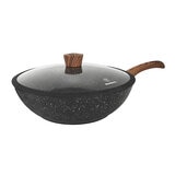 Westinghouse, Wok de 30 cm, Marmol Negro con Mango de Madera