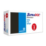 Supradol Sublingual 30 mg 8 Tabletas