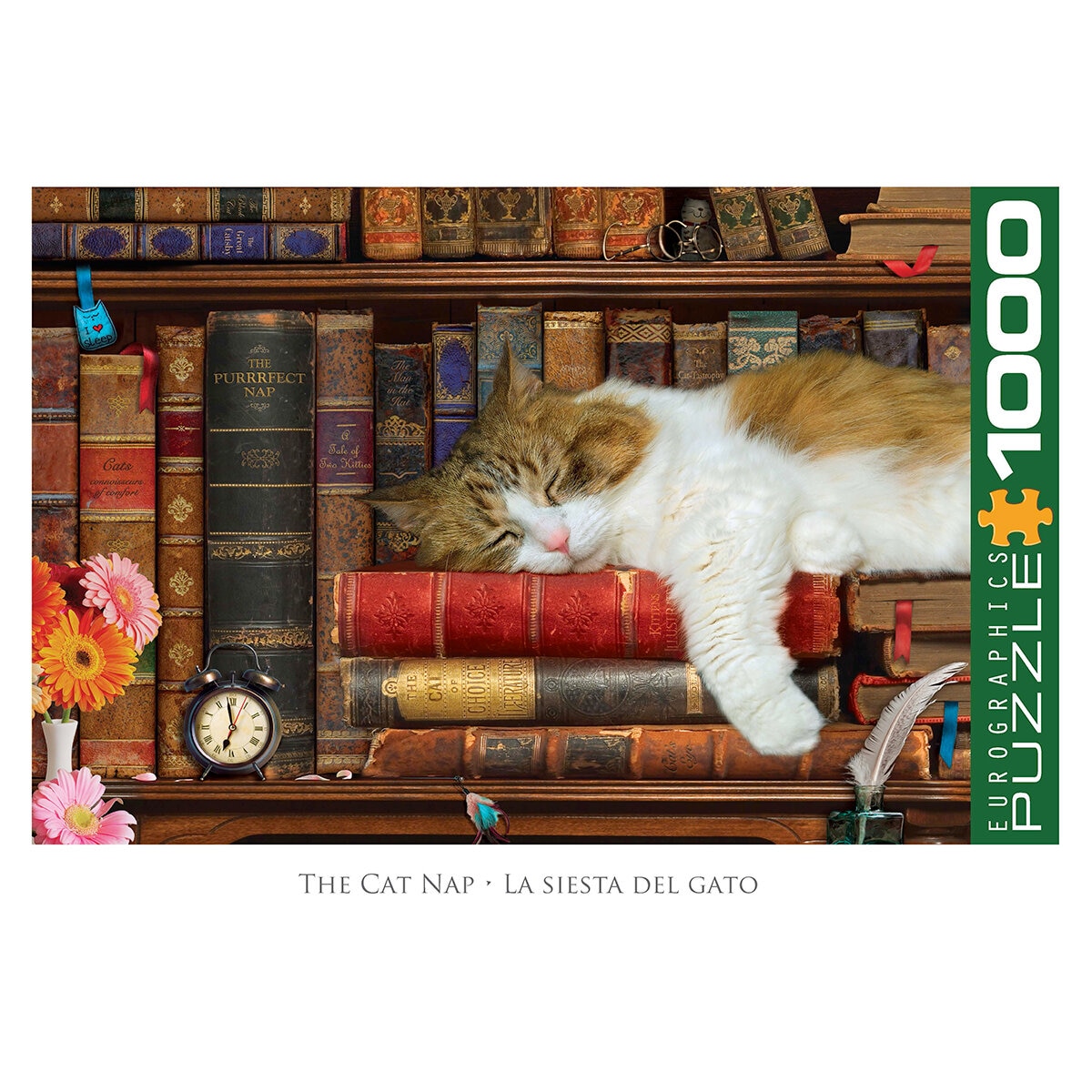 Eurographics Rompecabezas de 1000 pzas, La Siesta del Gato