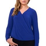 Vince Camuto Blusa para Dama Azul Extra Chica