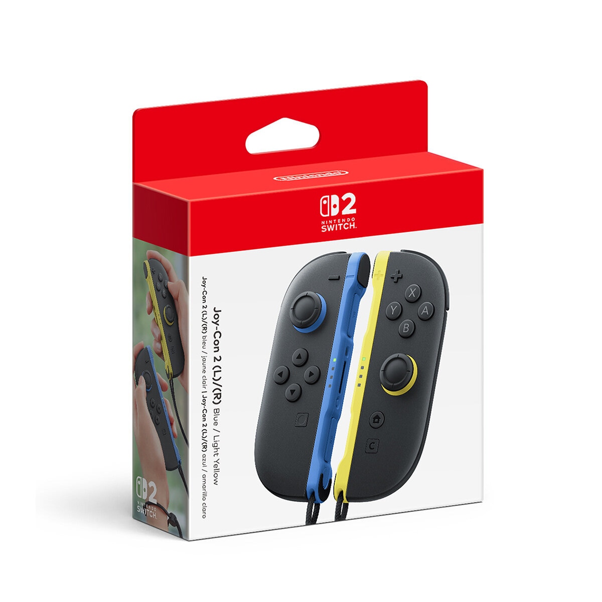 Nintendo Switch 2 Joy-Con Azul y Amarillo