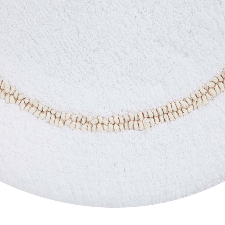 Mineral Spring, Tapete de Baño 61 cm x 91 cm, Blanco