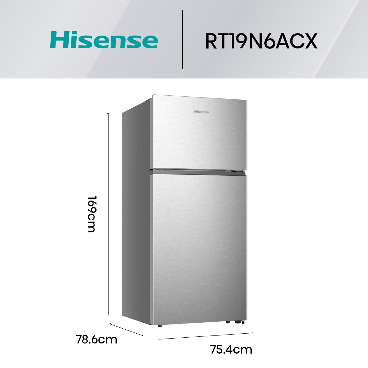 Hisense Refrigerador 19' Top Mount