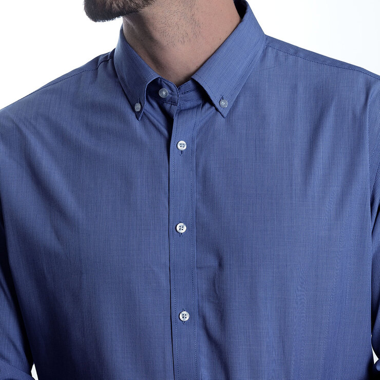 Chaps Camisa para Caballero Azul Cuello 16/16.5 Manga 34/34