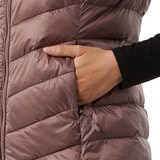 32 Degrees Heat Chaleco para Dama Café Extra Grande