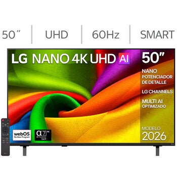 LG Pantalla 50" Nano UHD 4K Smart TV