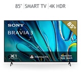 Sony Pantalla 85” 4K UHD Google TV