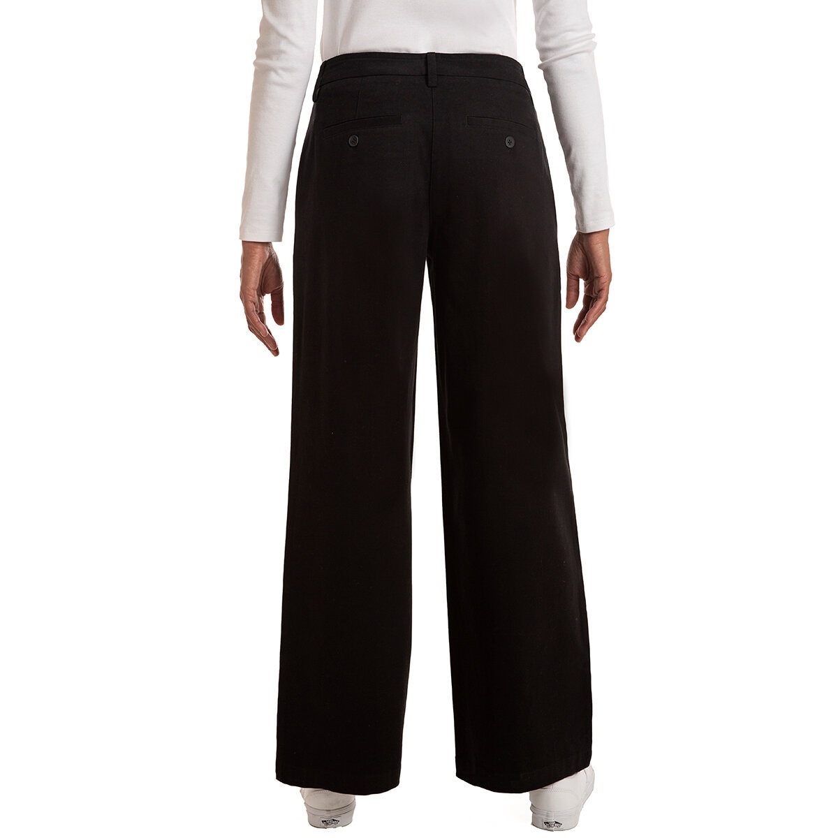 Mario Serrani Italy Pantalones para Dama negro extra chica