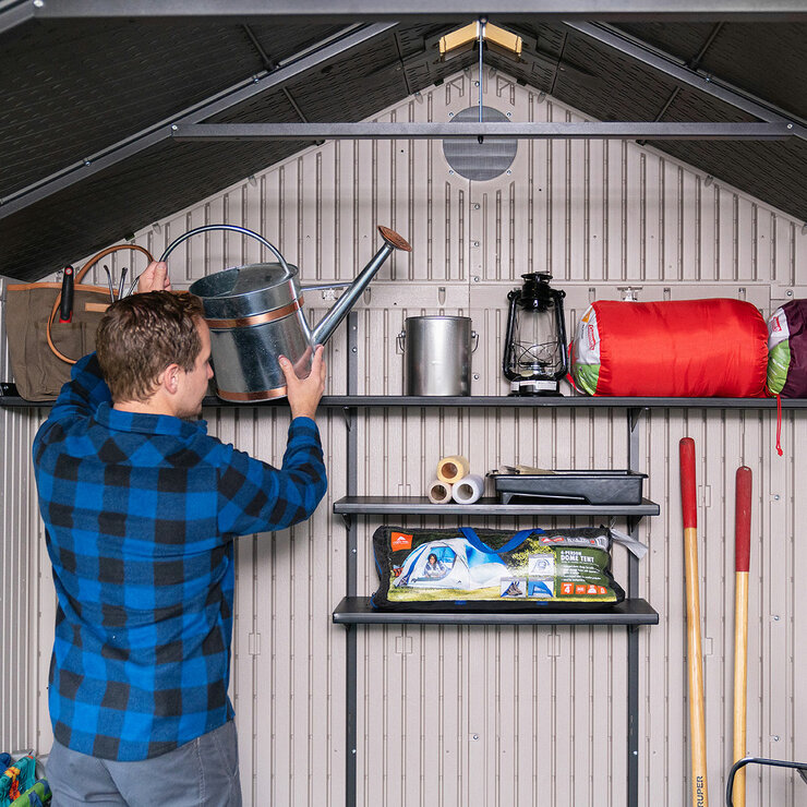 Lifetime, Cobertizo de 2.44m x 4.57 m