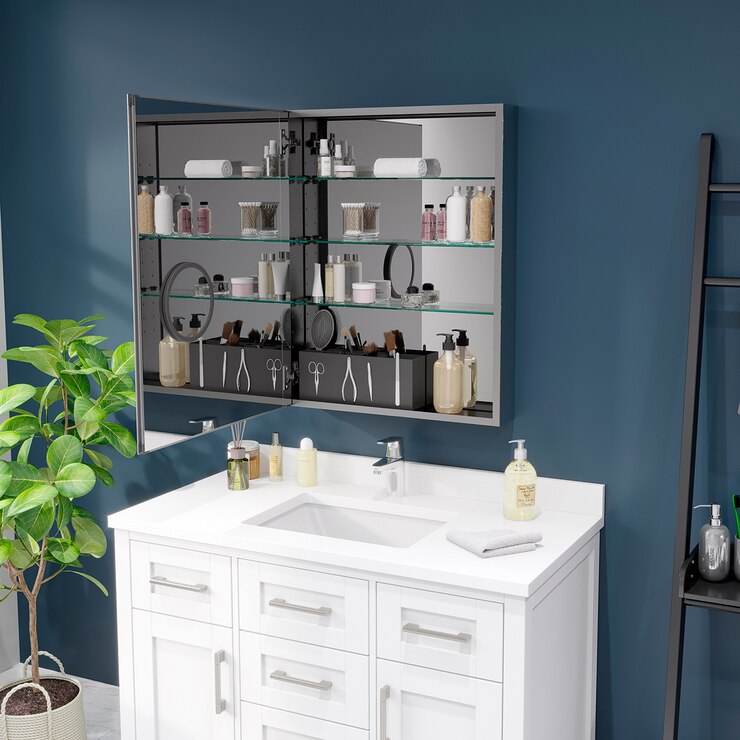 OVE, Botiquín de Baño con Espejo Modelo Carlow | Costco México