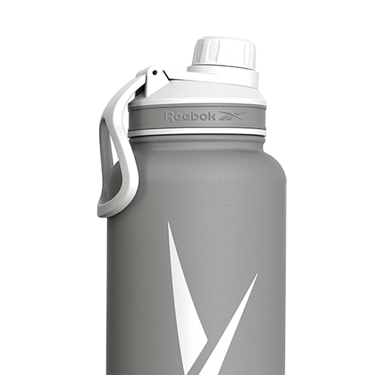 Reebok Botella de Agua de Acero Inoxidable 1200 mL Gris