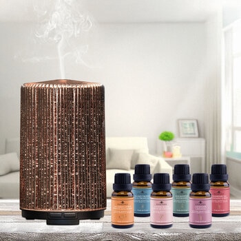 Essenza Difusor Eléctrico con 6 Aceites Esenciales