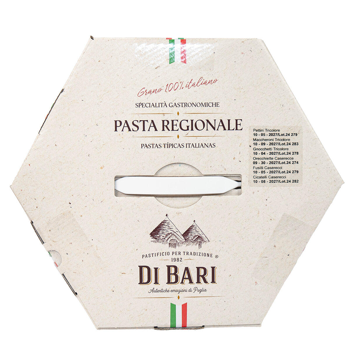 Di Bari Surtido de Pastas 6 pzs de 350 g