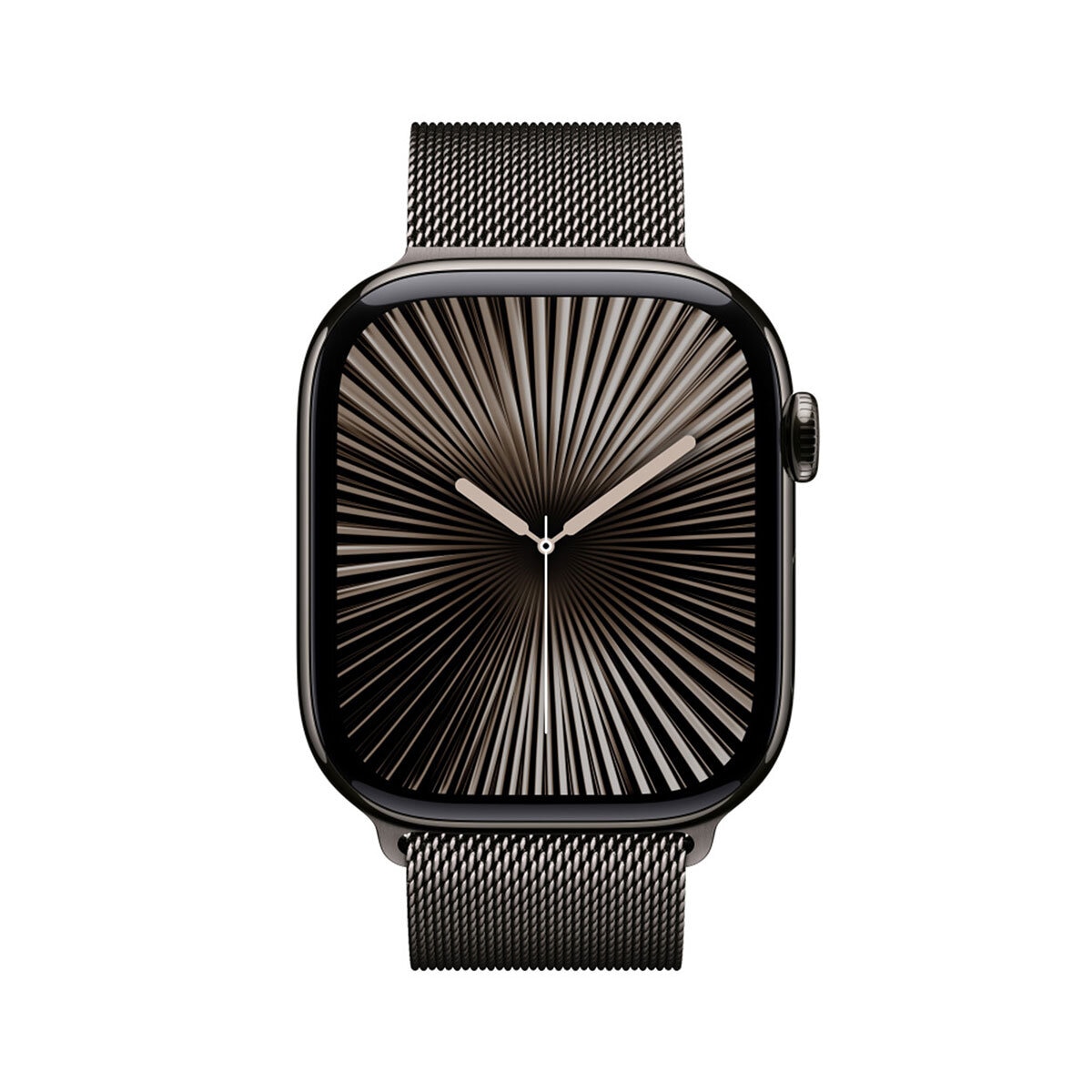 Apple Watch S10 (GPS + Cellular) Caja de titanio pizarra 46mm con correa Milanese Loop Pizarra (S/M)