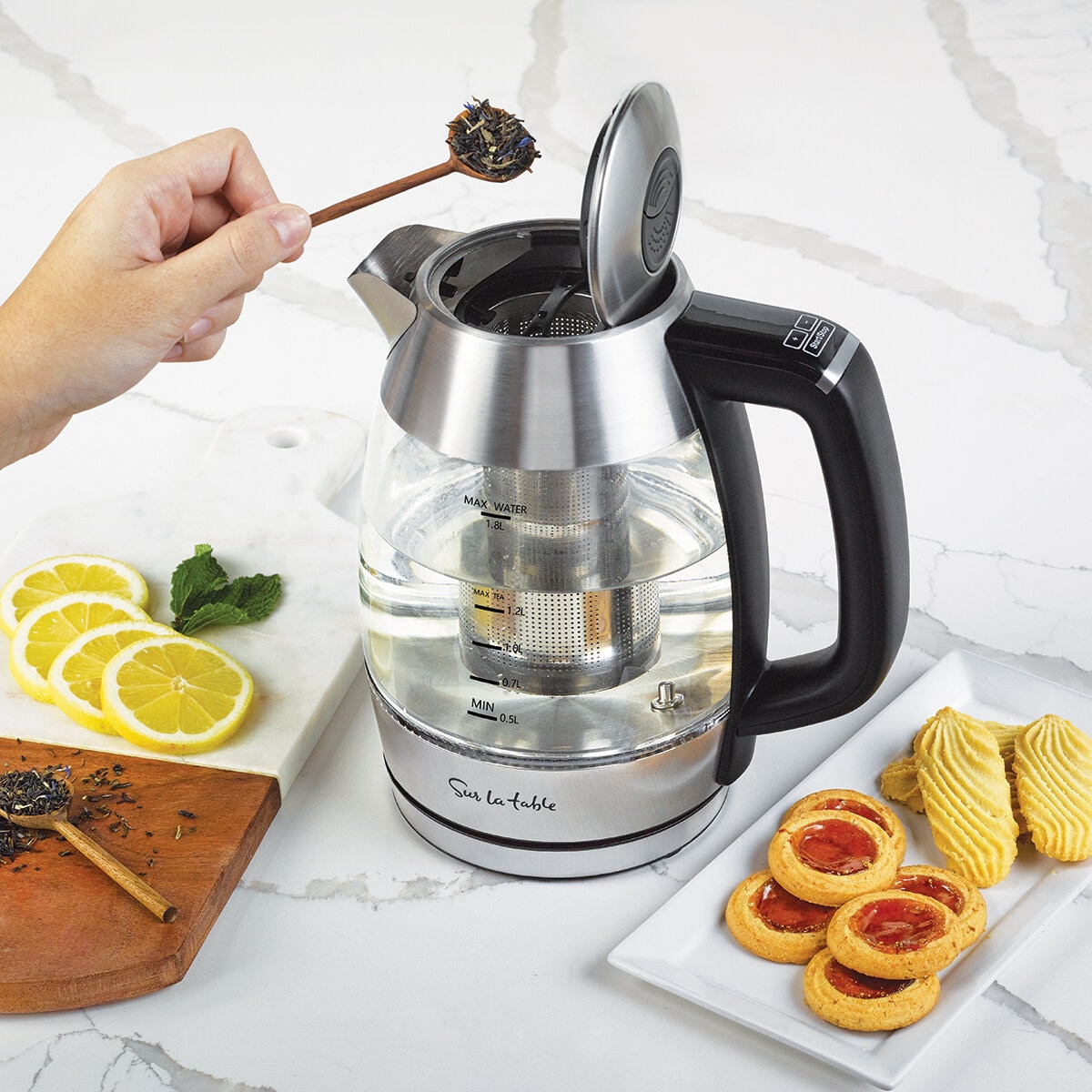 Sur La Table Tetera Digital con Infusor