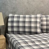 Flannel From Portugal Juego de Sábanas de Franela Tamaño Matrimonial 4 Piezas