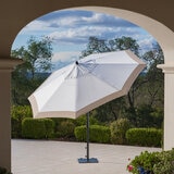 SunVilla, Sombrilla de 3.3 m Con Borde Color Beige