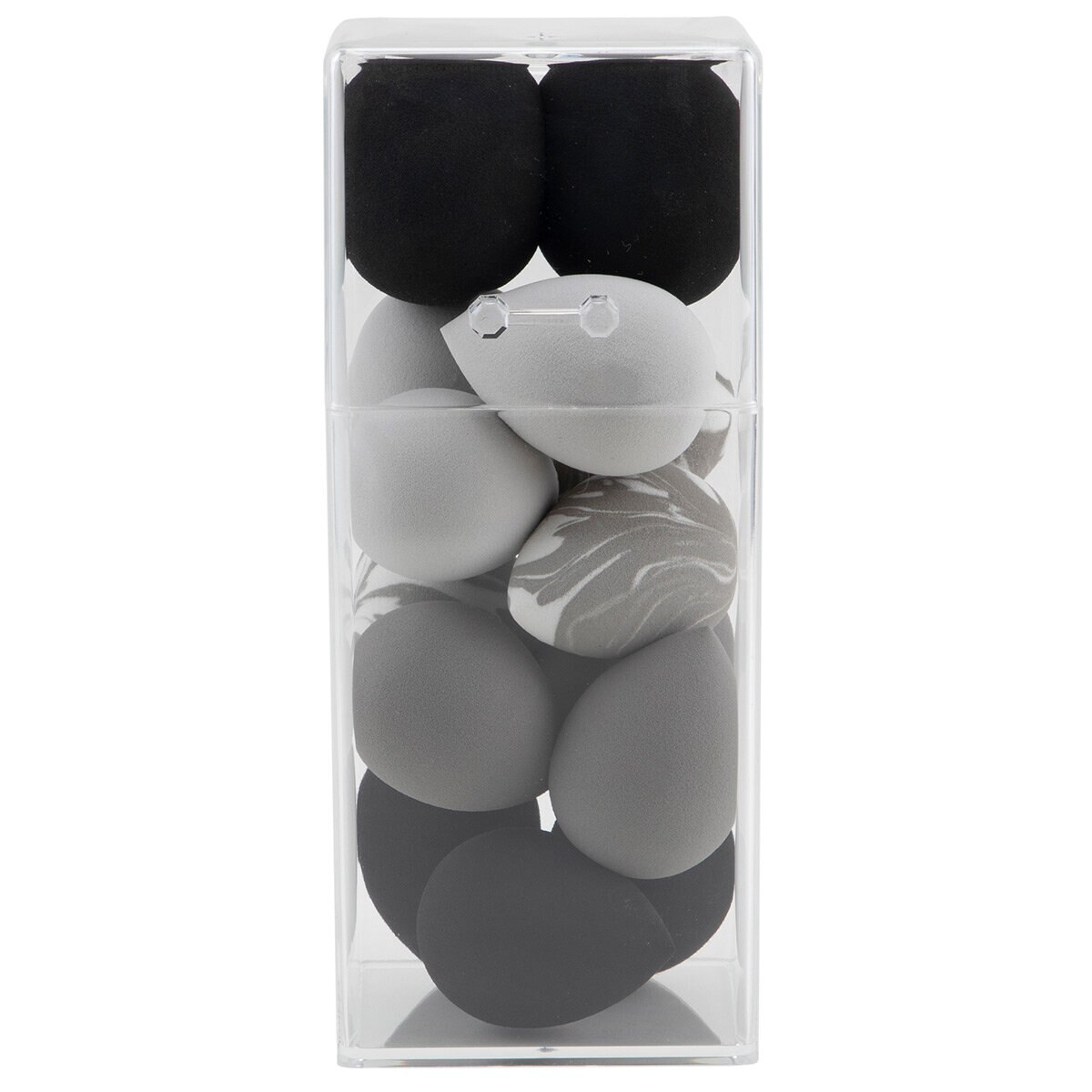 Thinkspace Beauty Set de 14 Esponjas para Maquillaje Color Gris