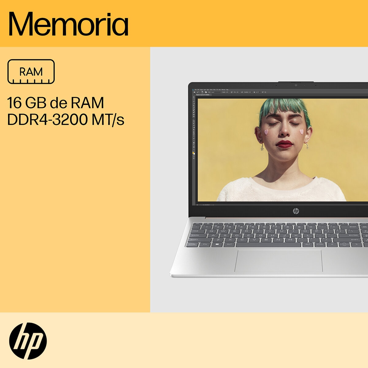 HP 15-fc0077la Laptop 15.6" HD AMD Ryzen 7 16GB 512GB