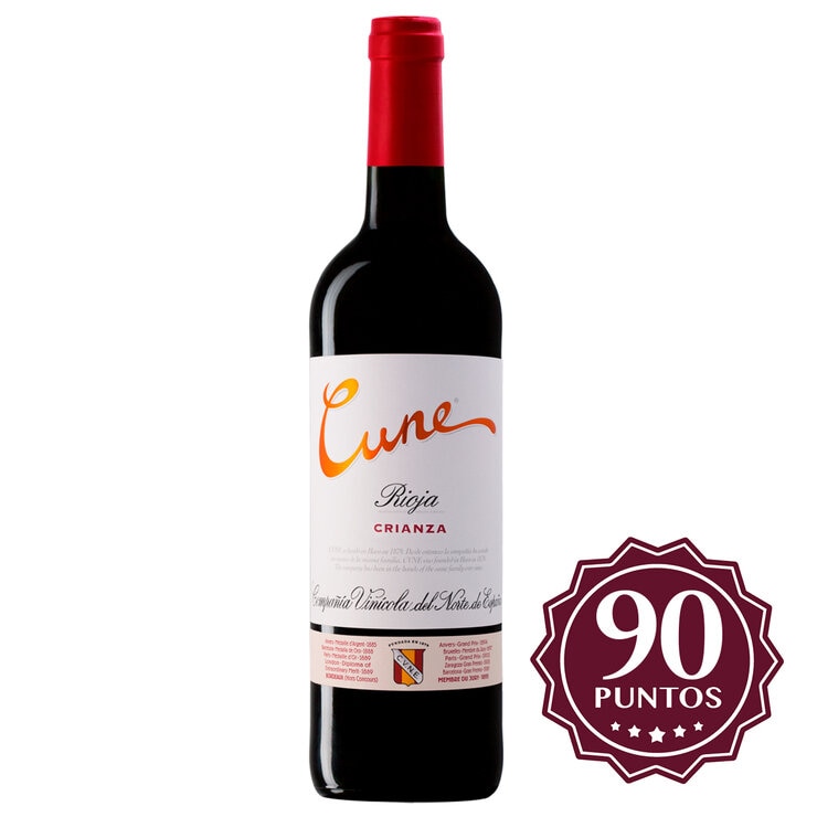 Vino Tinto Cune Crianza 750ml