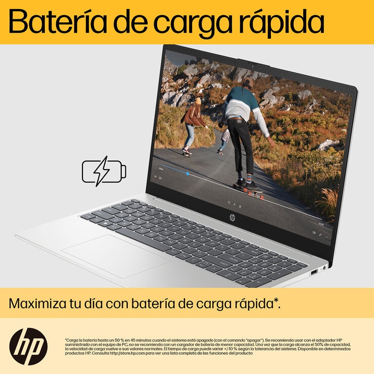 HP 15-fc0234la Laptop 15.6" Full HD AMD Ryzen 3 8GB 512GB