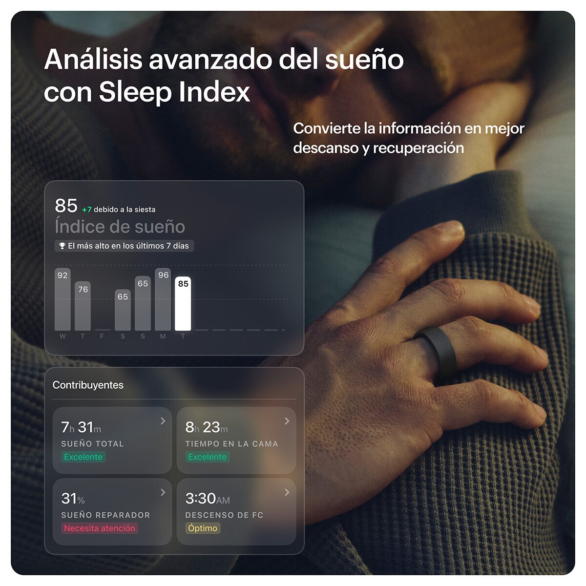 Ultrahuman Ring Air Gris Mate