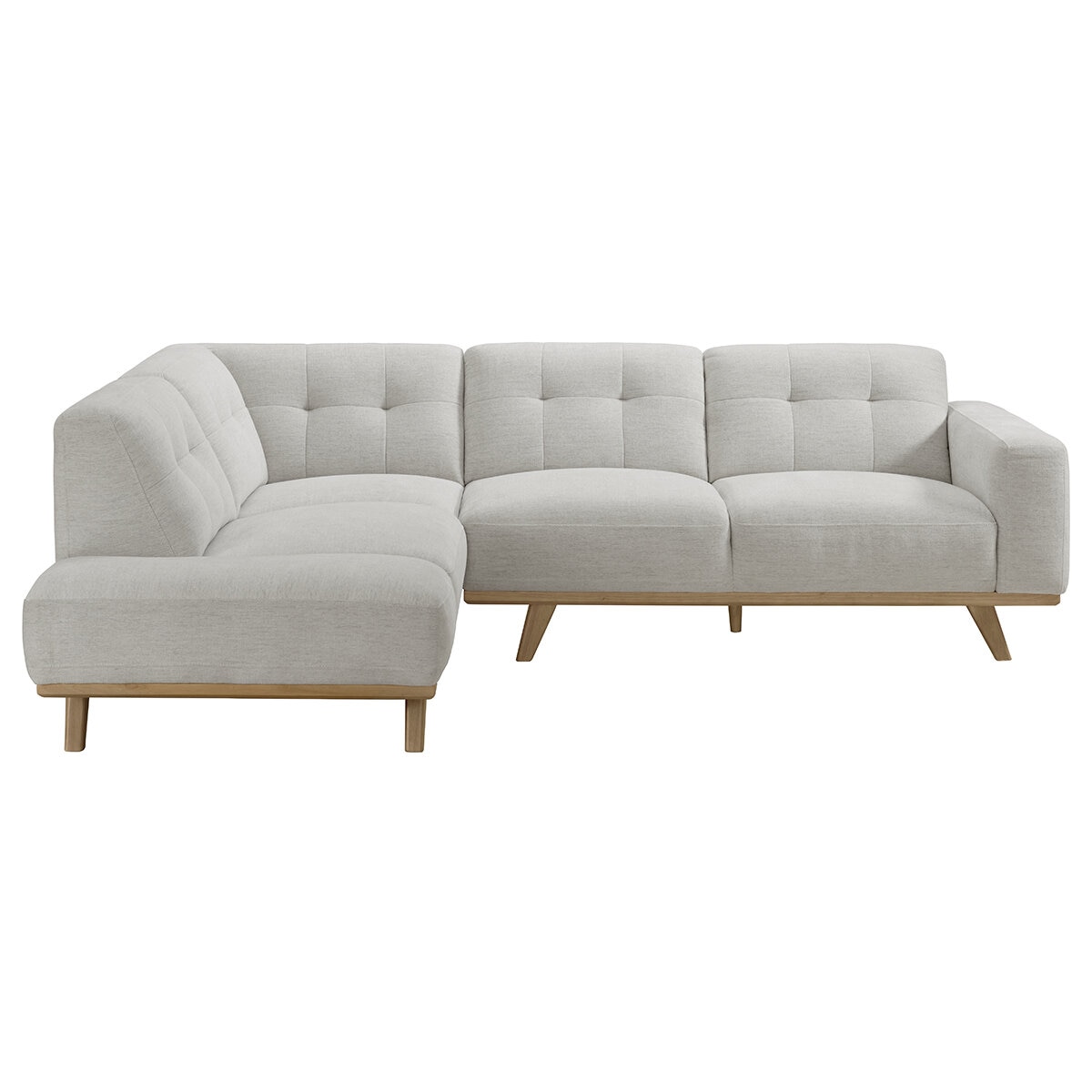 Aiden & Ivy, Seccional Fijo de Tela de 2 Piezas