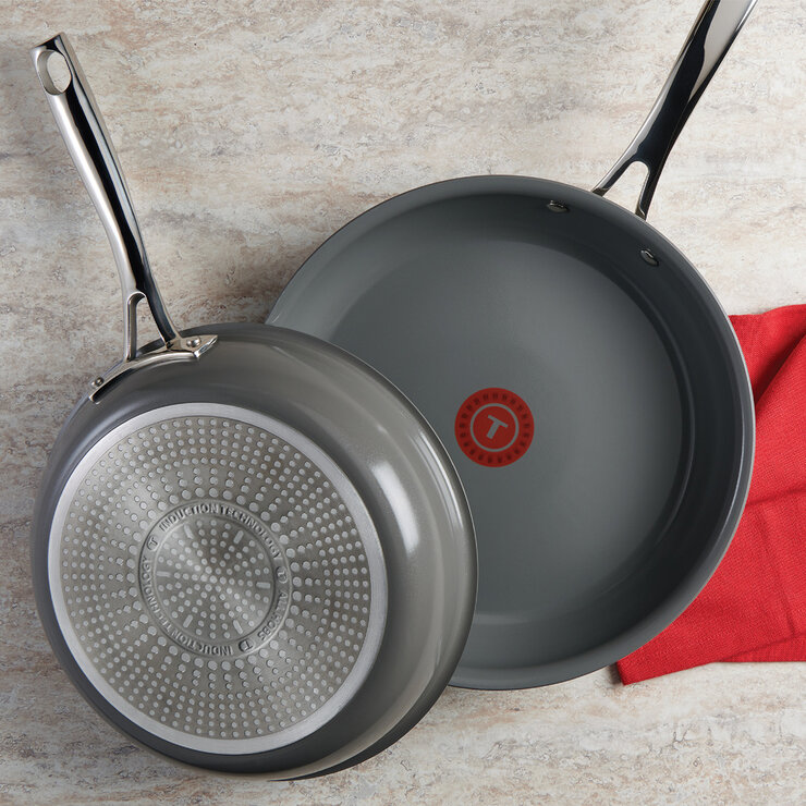 T-FAL Batería de Cocina de Cerámica 10 Piezas