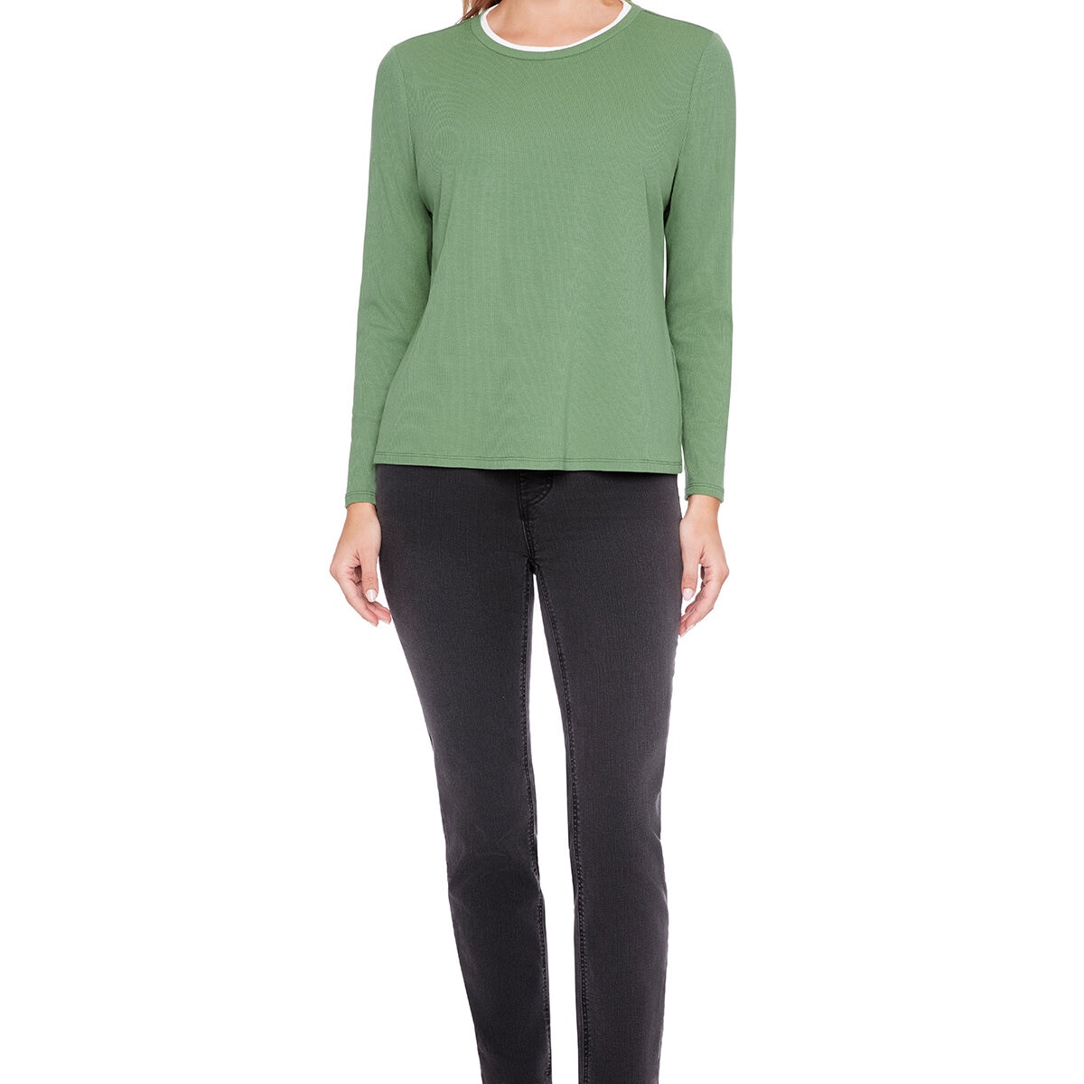 S.C. & CO. Blusa para Dama Verde Chica