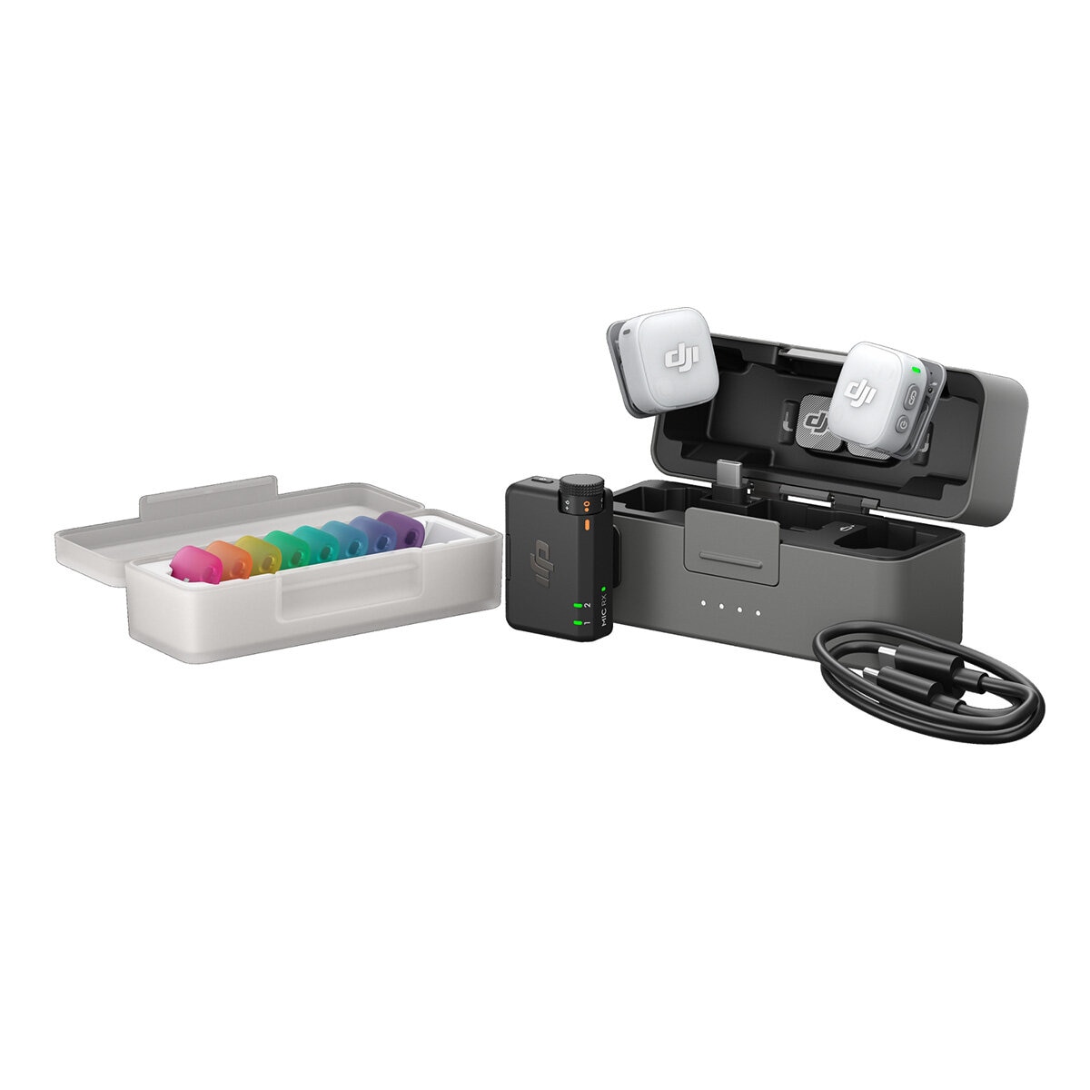DJI Mic Mini 2 (2 TX + 1 RX + Charging Case) DJI Mic Mini 2 (2 TX + 1 RX + Charging Case)