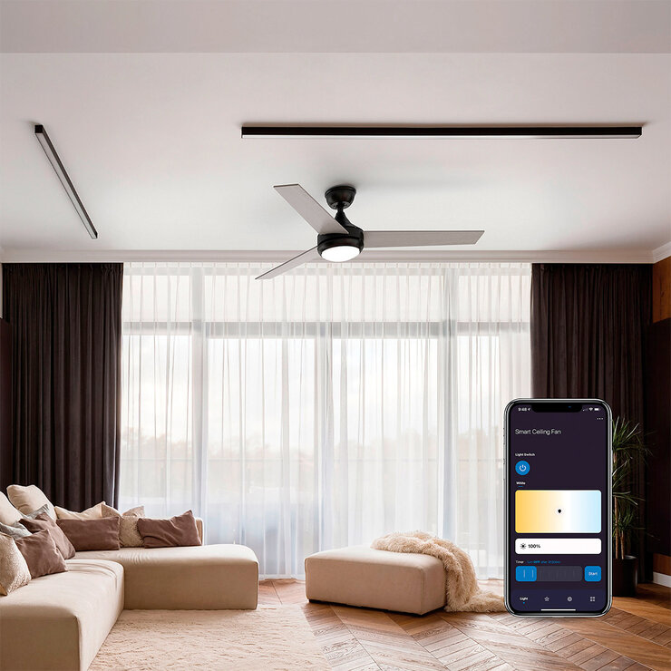 Atomi, Ventilador de Techo Inteligente 52"