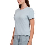Kersh Blusa para Dama Azul Extra Grande