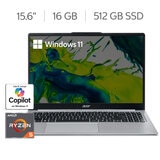 ACER Laptop Aspire Lite 16 15.6" Full HD AMD Ryzen 5 40 16GB 512Gb SSD ACER Laptop Aspire Lite 16 15.6" Full HD AMD Ryzen 5 40 16GB 512Gb SSD