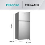 Hisense Refrigerador 19' Top Mount