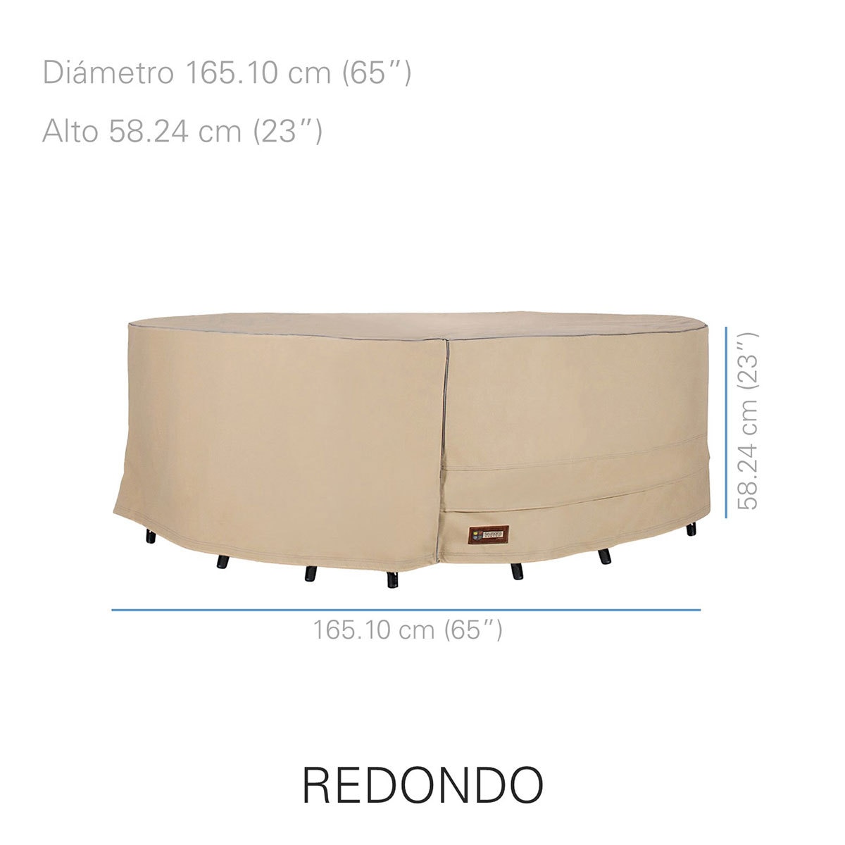 Seasons Sentry funda para comedor redonda