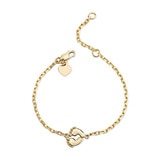 Pulsera para Bebé, Pies, Oro Amarillo de 14kt