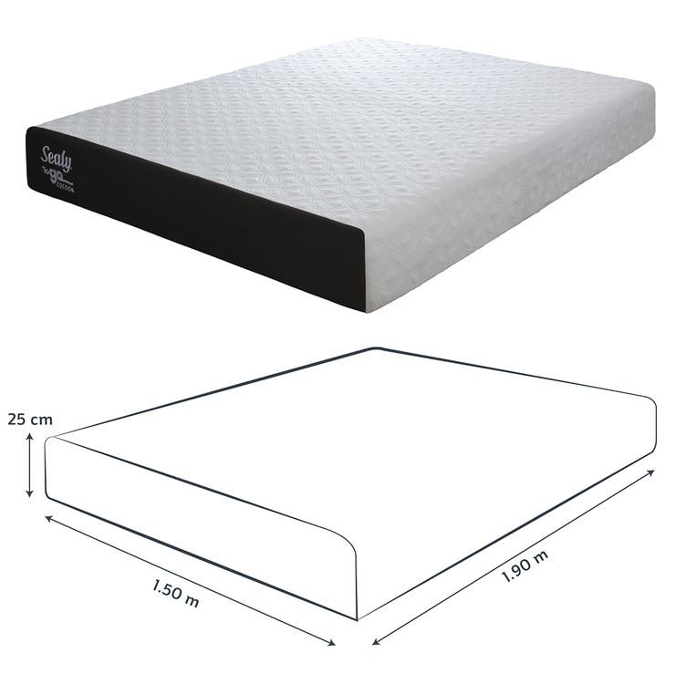 Sealy, To Go Cocoon, Colchón Queen Size